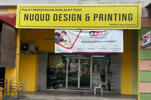 Kedai print di Kulai, Malaysia