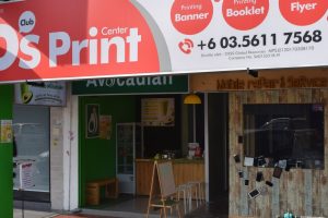 Kedai print di Segamat, Malaysia